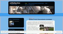 Desktop Screenshot of enfiladinglines.com